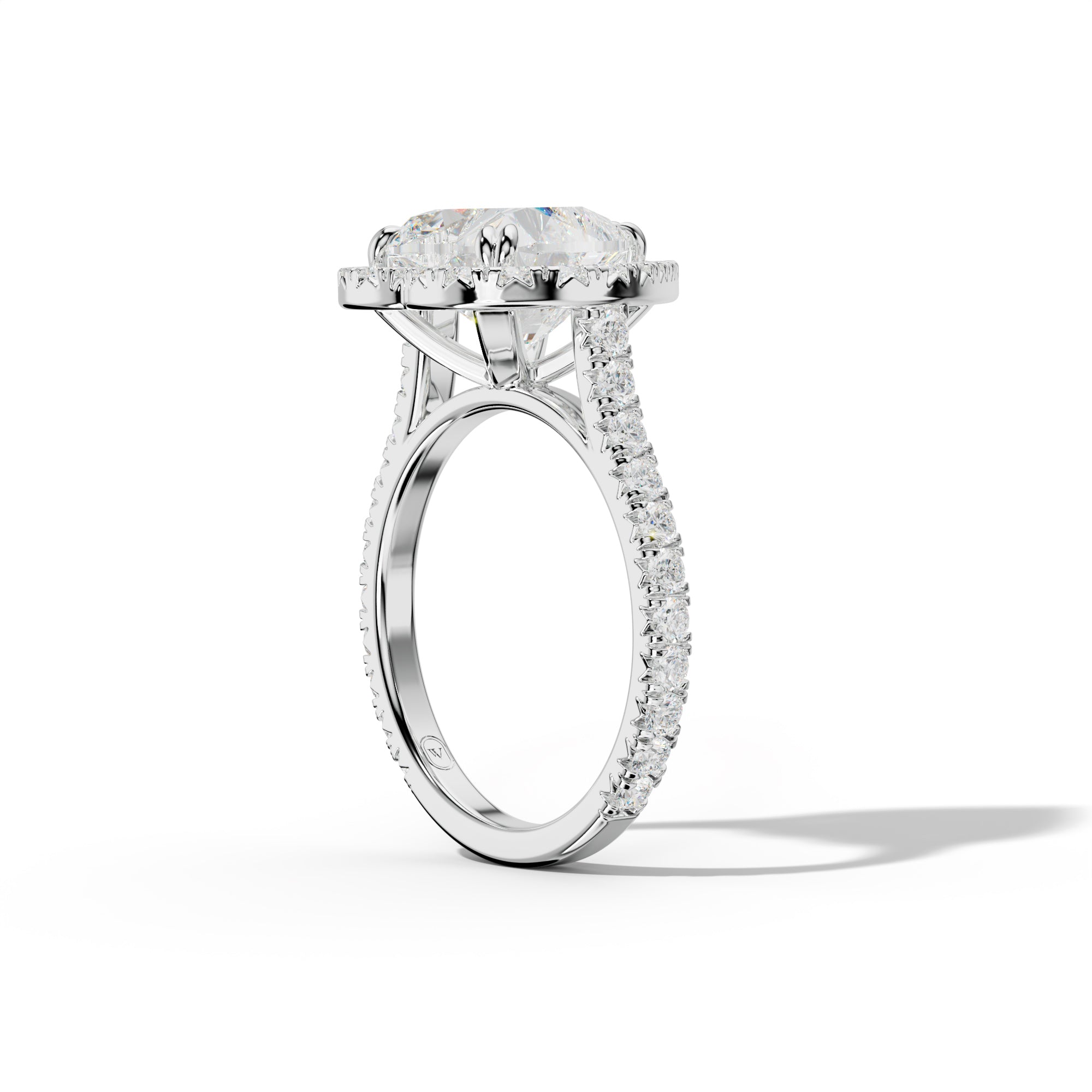 Adeline Heart Cut Engagement Ring